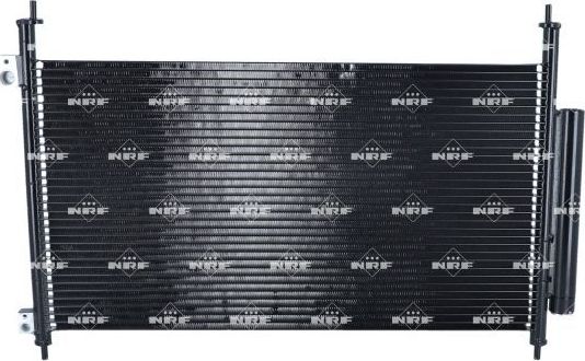 Радиатор кондиционера (конденсатор) NRF (алюминий) для Honda Civic VIII 2005-2011. Артикул 35763A