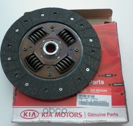 Диск сцепления Hyundai / KIA. Артикул 411003C100