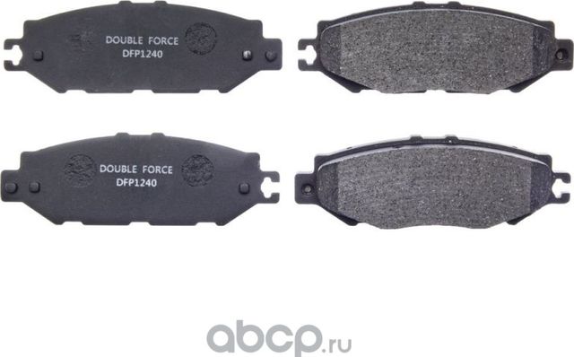 Колодки тормозные дисковые Double Force Double Force. Артикул DFP1240