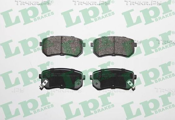 Тормозные колодки LPR. Артикул 05P1411