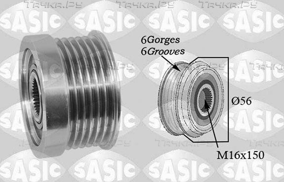 Муфта генератора обгонная Sasic для Volvo S40 I 2000-2003. Артикул 1676034