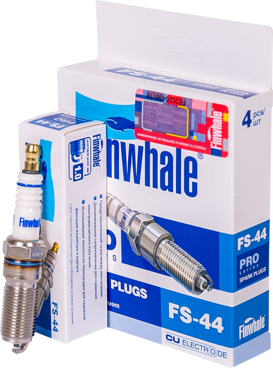 Свеча зажигания Finwhale для Kia Rio I 2000-2005. Артикул FS44