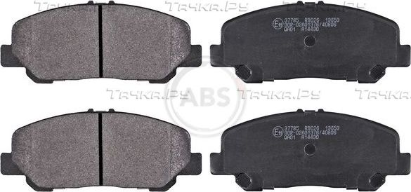 Тормозные колодки ABS передние для Toyota Alphard II 2008-2014. Артикул 37785