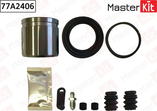 Ремкомплект тормозного суппорта+поршень HYUNDAI ELANTRA III 07-03->02-06 MATRIX (Master KIT). Артикул 77A2406