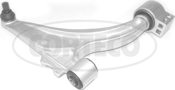 Поперечный рычаг передней подвески Corteco (алюминий). Артикул 49398630