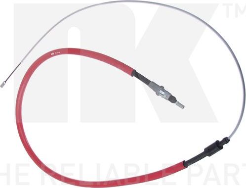 Трос ручника (тросик ручного тормоза) NK. Артикул 901946