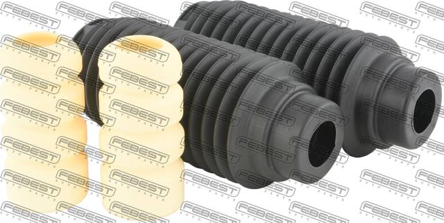 Комплект отбойников и пыльников амортизаторов (стоек) Febest. Артикул PGSHB-307F-KIT