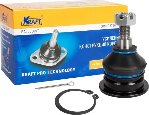 Шаровая опора верхняя Honda Accord (98-), Civic VI (94-01) (Kraft). Артикул KT053282