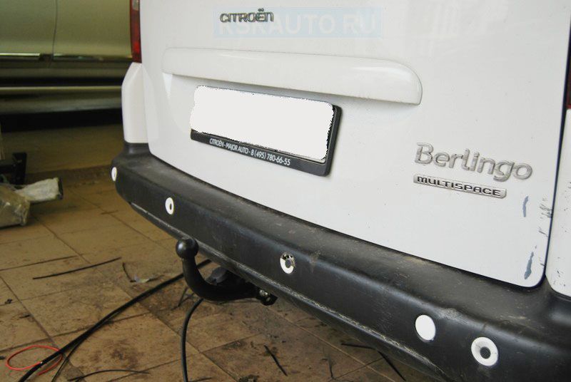 Фаркоп Imiola для Citroen Berlingo II L1 SWB (дл. базы 4380) 2008-2019. Артикул C.029