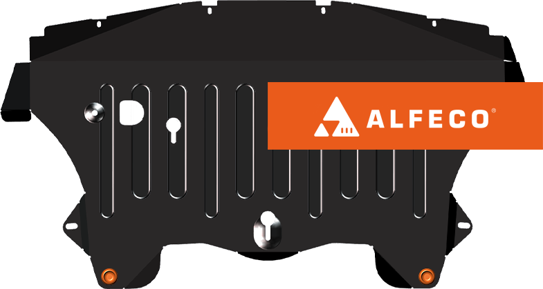 Защита Alfeco для радиатора BMW Х5 E70 2006-2013. Артикул ALF.34.10