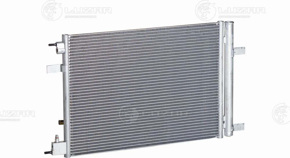 Радиатор кондиционера (конденсатор) Luzar (алюминий). Артикул LRAC 0550