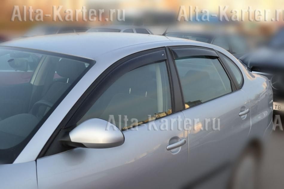 Дефлекторы Cobra Tuning для окон Seat Cordoba III 2003-2008. Артикул S10503