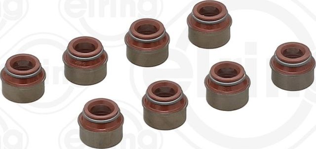 Колпачки маслосъемные, комплект Elring (FPM (Fluor-Kautschuk)). Артикул 825.042