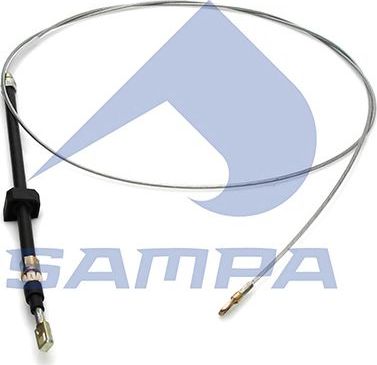 Трос ручника (тросик ручного тормоза) Sampa. Артикул 201.376