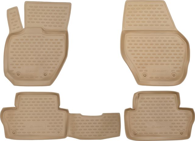 Коврики Element для салона Volvo XC60 I 2008-2017 БЕЖЕВЫЕ. Артикул NLC.50.09.212
