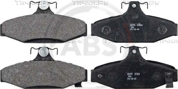 Тормозные колодки ABS задние для SsangYong Musso I 1993-2004. Артикул 38295