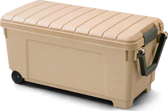 Ящик экспедиционный Iris Ohyama IRIS OUTDOOR BOX 1000D, 160 литров 100x50x50 см, Бежевый. Артикул ODB1000B