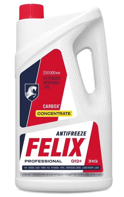 Конц. антифриза FELIX CARBOX, в п/э кан.3кг Felix. Артикул 430206042