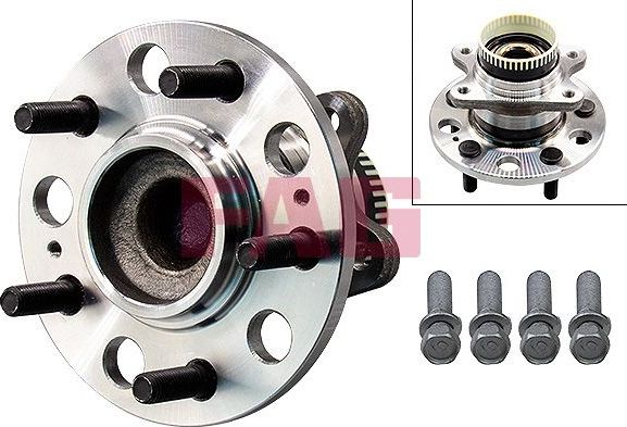 Ступичный подшипник (комплект) Fag. Артикул 713 6266 90