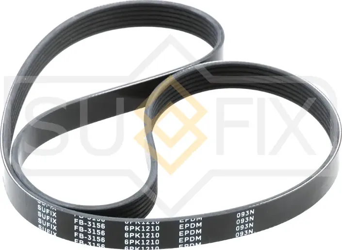 Ремень поликлиновый 6PK1210 (Sufix). Артикул FB3156