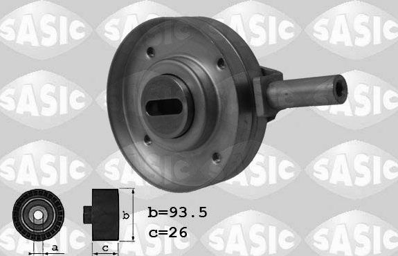 Натяжной ролик (натяжитель) приводного клинового зубчатого ремня Sasic для Citroen XM II 1994-2000. Артикул 1620068