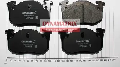 Колодки тормозные (Dynamatrix-Korea). Артикул DBP558
