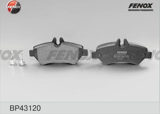 Тормозные колодки Fenox. Артикул BP43120