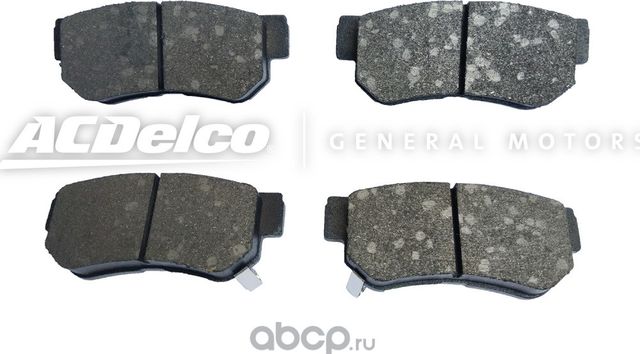 Тормозные колодки ACDelco задние для Kia Sportage II 2004-2010. Артикул 19374461