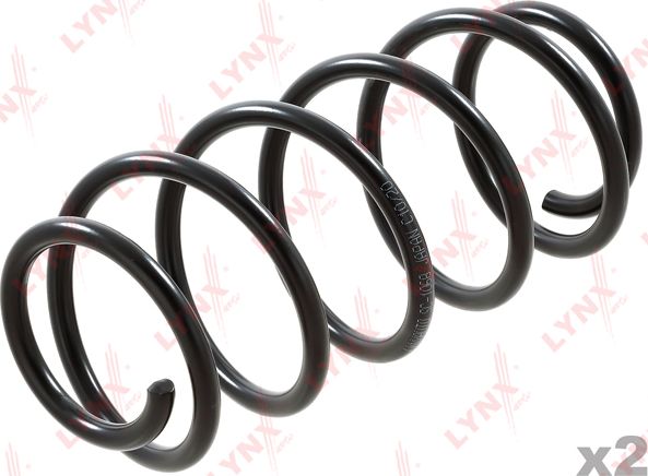 Пружина подвески LYNXauto передняя для Opel Astra G 1998-2005. Артикул SC-1068