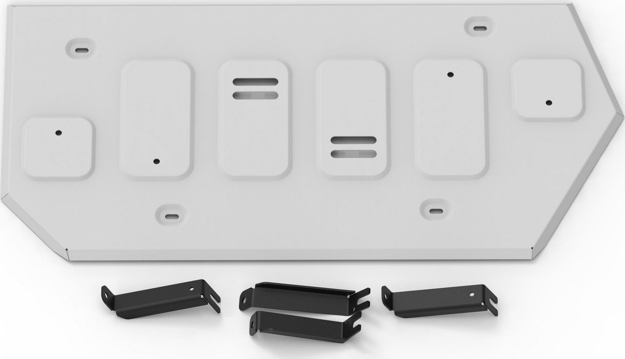 Защита алюминиевая Rival для топливного бака Voyah Free 2023-2026. Артикул 333.9305.1