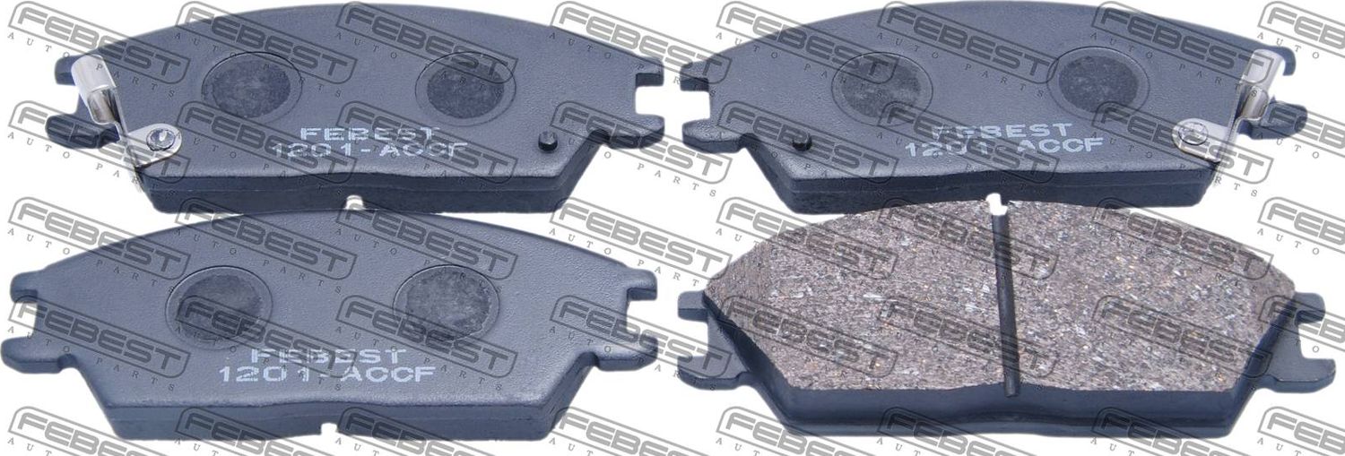 Тормозные колодки Febest. Артикул 1201-ACCF
