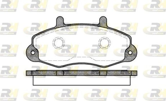 Тормозные колодки RoadHouse передние для Ford Transit IV 1986-1994. Артикул 2391.00