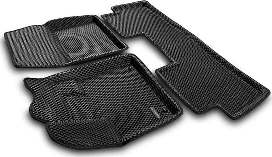 Коврики Euromat 3D EVA для салона Peugeot 5008 2019-2026. Артикул EM3DEVA-003901