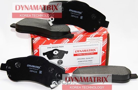 Колодки тормозные дисковые (Dynamatrix-Korea) Dynamatrix-Korea. Артикул DBP4228