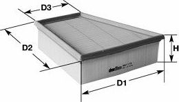 Воздушный фильтр Clean Filters. Артикул MA1348