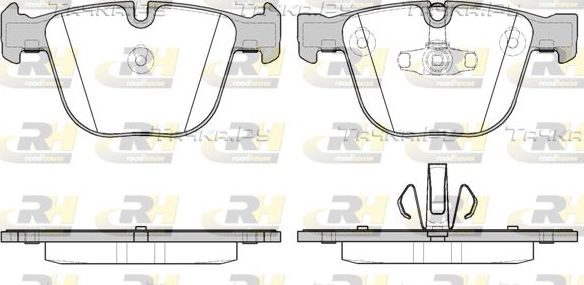 Тормозные колодки RoadHouse задние для BMW 7 V (F01/F02/F04) 2008-2015. Артикул 2892.20