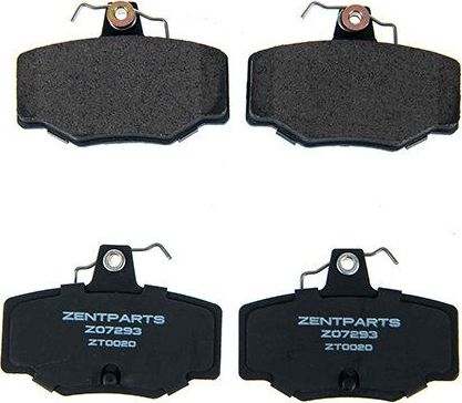 Тормозные колодки Zentparts. Артикул Z07293