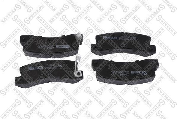 Тормозные колодки Stellox. Артикул 225 002B-SX