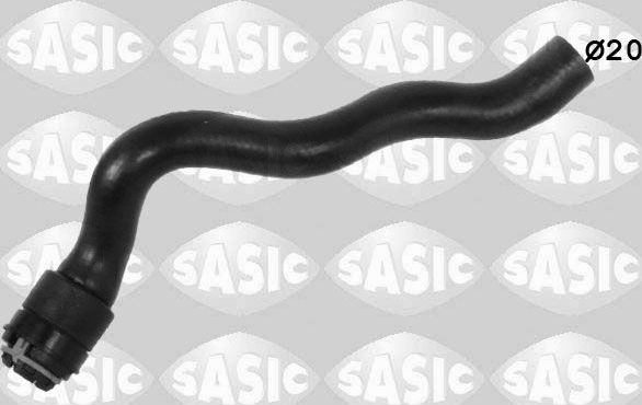 Патрубок радиатора (системы охлаждения) Sasic для Opel Astra H 2004-2010. Артикул 3406293