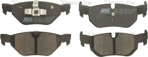 Тормозные колодки ABE задние для BMW 1 I (E81/E82/E87/E88) 2004-2012. Артикул C2B017ABE-P
