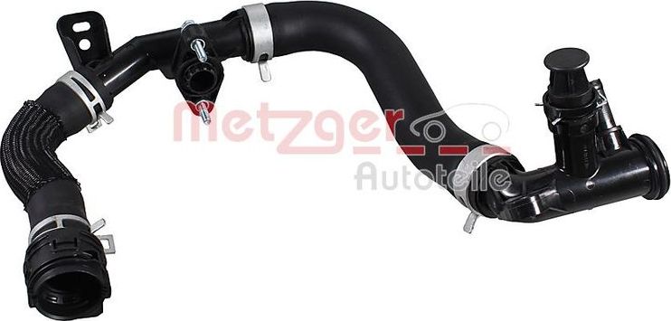 Патрубок радиатора (системы охлаждения) Metzger. Артикул 2421683