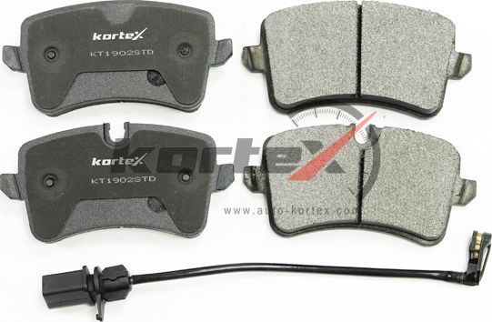 Колодки торм. задн. (Kortex). Артикул KT1902STD