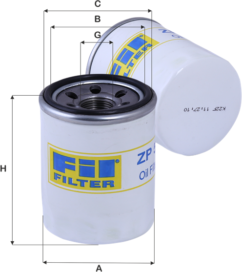 Масляный фильтр FIL Filter. Артикул ZP 55
