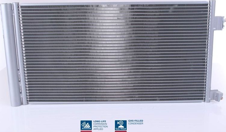 Радиатор кондиционера (конденсатор) Nissens (алюминий). Артикул 940809