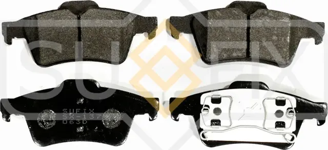 Колодки тормозные задние (Sufix). Артикул SX1379