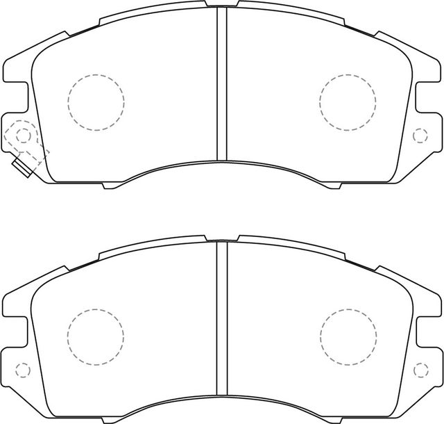 Тормозные колодки NiBK. Артикул PN7248