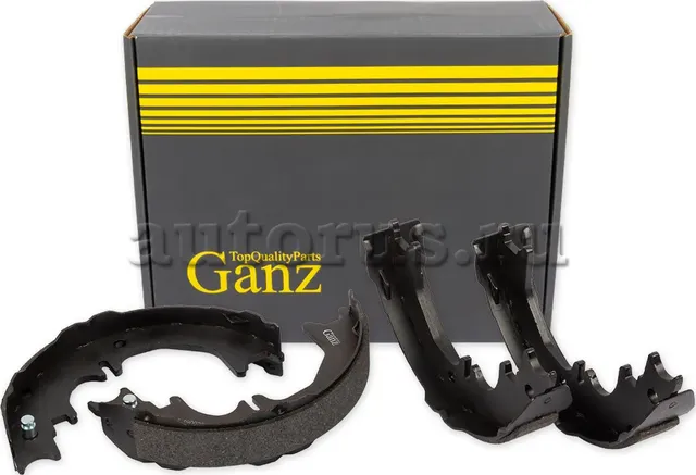 Колодки барабанные (Ganz). Артикул GIJ20061
