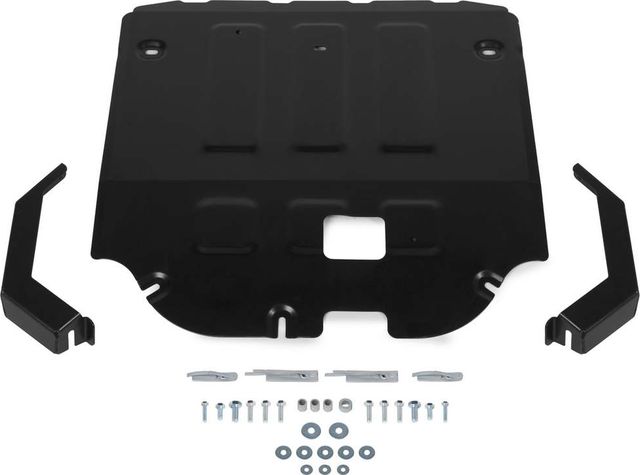 Защита АвтоБроня для картера и КПП Hyundai Bayon 2021-н.в.. Артикул 111.02201.1