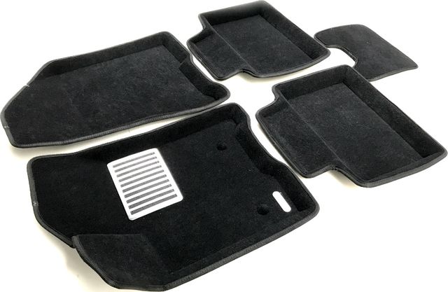 Коврики текстильные Euromat 3D Lux для салона Lada Vesta 2015-2026. Артикул EM3D-005308