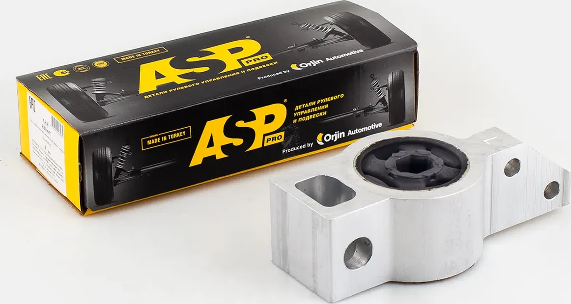 Сайлентблок левый (задний) переднего рычага Volkswagen Golf VI AUDI A3 Skoda Oct (ASP) ASP. Артикул RJ40048